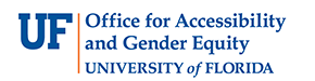 UF Office for Accessibility and Gender Equity logo